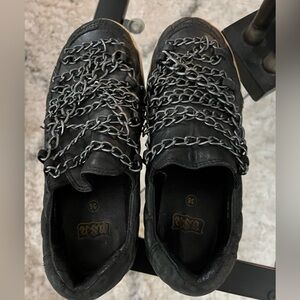 Ash  Jewel BIS Chain Platform Sneaker in Black